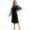 Camicia da notte lunga da donna con scollo rotondo, oversize e ultra morbida 7
