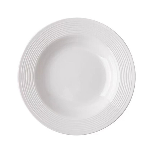 Pastakom met geribbelde rand, puur wit, 1 stuk 1