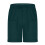 Men's linen blend cargo shorts solid color knee-length 4