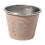 Campingshotglas i rustfrit stål 5x4x3cm 1