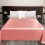 Ensemble de draps en satin de soie glacée, format queen, rose corail 6