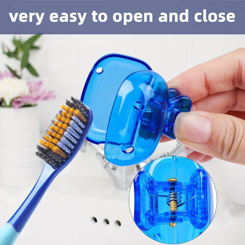 Bärbara tandborstskydd, 6-pack 1