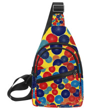 Boheemi kukkakuvioinen crossbody-rintalaukku pieni