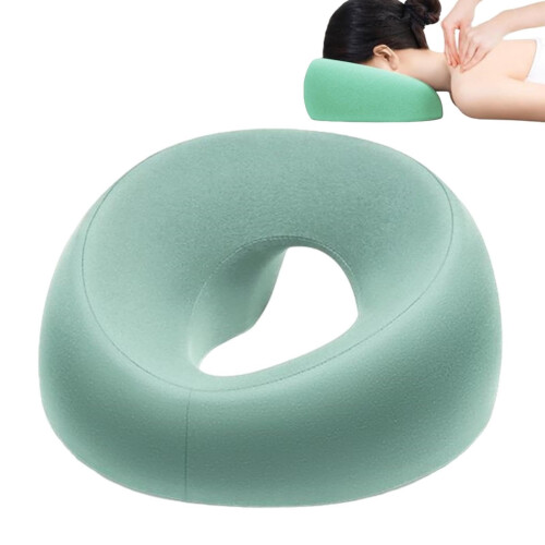 Travesseiro Verde com Espuma Viscoelástica Macia (1 peça)