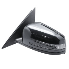 For W204 C-Class C200 C250 2011-2014 Car Door Power Folding Rear View Mirror Assembly W/Floor Light Left