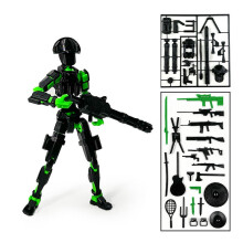Kit di action figure articolate stampate in 3D con oltre 30