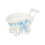 Cochecito de bebé de mimbre para ducha (1 unidad) 1