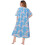 Women's Plus Size Nightgown Short Sleeve Lace Square Neck 5