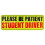 Driver Safety Warning Magnet Student Driver Bumper Sticker 1