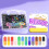 Glitzer-Gelstifte mit Doppelspitze, Metallic, 24 Farben, 12er-Pack 1