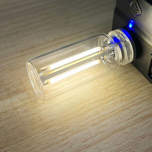 Auto-USB-Nachtlicht LED-Filamentlampe (1 Stück)