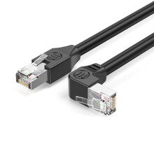 Cat5e Ethernet-kabel rätvinklig kontakt 12,5 m