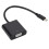 Καλώδιο μετατροπής USB-C σε VGA για φορητό υπολογιστή σε οθόνη 1
