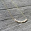 Dames choker ketting met parelhanger 4
