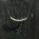 Dames choker ketting met parelhanger 5