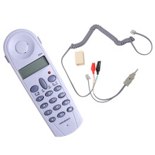 Basic corded phone with illuminated keypad