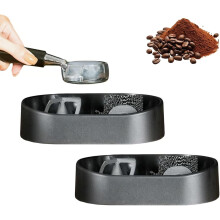 Reinigungsset für Espressosiebträger mit Halter und Bürste (2-teilig)