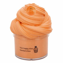 Harige Wolken Slime Kit 70ml Katoen Paddenstoel Q Licht Oranje