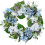 Forårskrans Kunstig Hortensia Eukalyptus 20IN 2