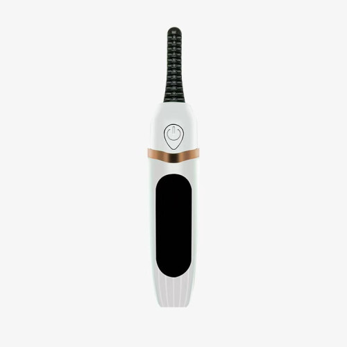 Verwarmde wimperkruller, USB oplaadbaar, 3 warmtestanden, wit