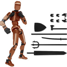 T13Actionfigurtillbehör – Flerledad, 3D