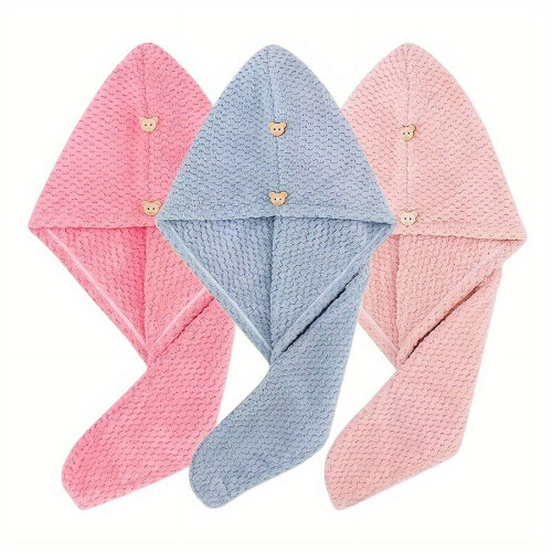 Sneldrogende microvezelhanddoek voor dames, 9,8" x 25,5"