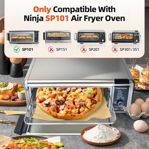 Udskiftning af bagepande til airfryer, rustfrit stål (SP101)