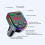 Car Bluetooth FM Transmitter with USB Charger 12V 5