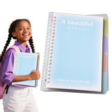 Cuaderno de anillas A5, tapa dura, recargable, 1 unidad