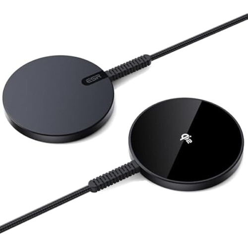 Nabíječka Qi2MagSafe 15W 2 ks, černá