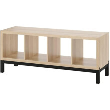 ikea KALLAX 4-Cube Unit with Underframe 147x59cm
