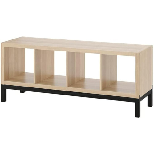 ikea KALLAX 4-Cube Unit with Underframe 147x59cm