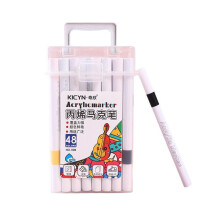 Feutres à base d'eau, 48 couleurs vives, séchage rapide