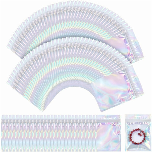 Envelopes holográficos metalizados 4x6 polegadas, 500 unidades
