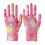 Gants de jardinage, gants de travail enduits multicolores 1