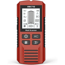 Handmetall- und Wanddetektor 5-in-1 HD-LCD