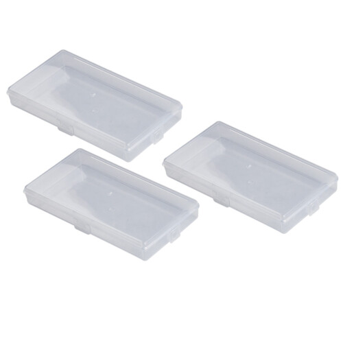 Förvaringsaskset Transparent smyckesorganisatör i plast 1