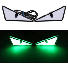 LED Devil Eyes forlygte blinklys 4 stk. orange