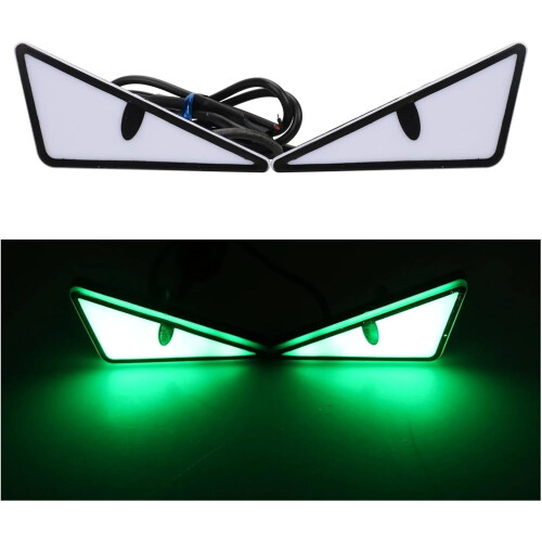 LED Devil Eyes forlygte blinklys 4 stk. orange