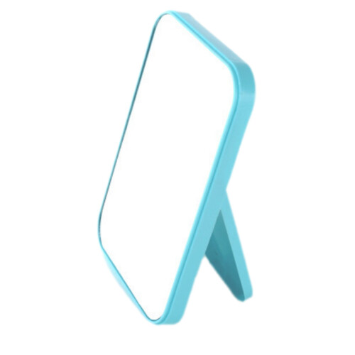 Makeup Mirror Portable Folding Desk Vanity 8 Inch Blue 1