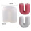 U-shaped striped home decorations 2