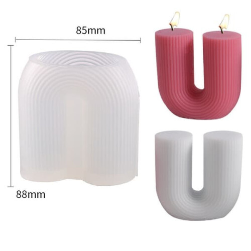U-shaped striped home decorations 1
