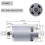 DC Motor 12V-25V Micro Electric Motor with High-Torque 2