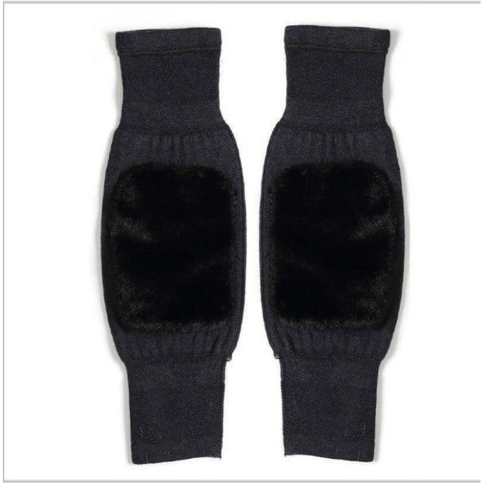 Winter Knee Protectors Wool Breathable Windproof Pair 919886924686