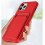 iPhone 13 Pro Max case with card slot red 5