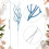 Blue Glitter Christmas Tree Picks 13.4 inch 30 pcs 2