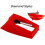 Phono Pins for Turntables Red 2-Pack 2
