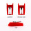 Phono Pins for Turntables Red 2-Pack 3