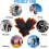 Heated Gloves Battery-Powered Windproof Winter Warm Gloves 5