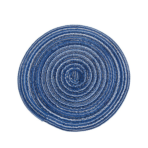 Round Table Mat Washable Woven Vinyl1Pc